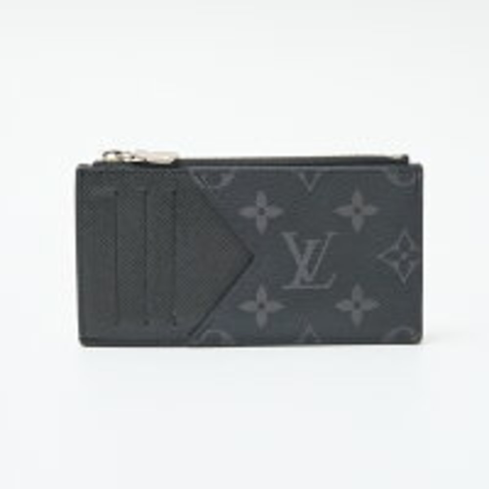 Louis Vuitton Eclipse Wallet Monogram Leather Bla… - image 1
